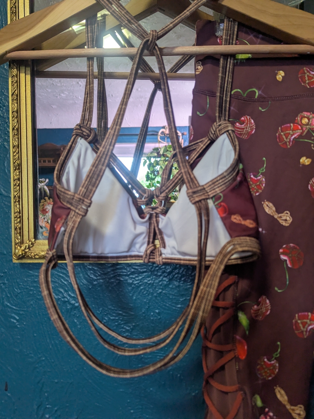 ๐ค LAST CALL - Iron Yokai Shibari Cherry Set Of Three - Shibari Bra, - Picture 6 of 13
